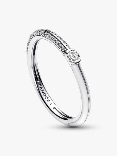 Pandora ME Pavé & White Dual Ring