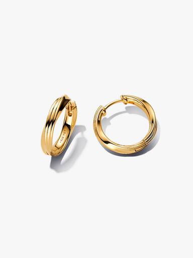 Twisted Hoop Earrings