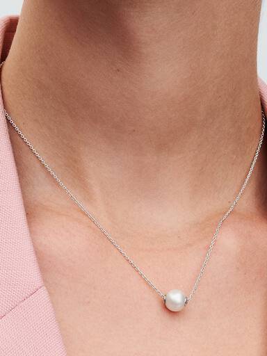 Treated Freshwater Cultured Pearl Collier Necklace