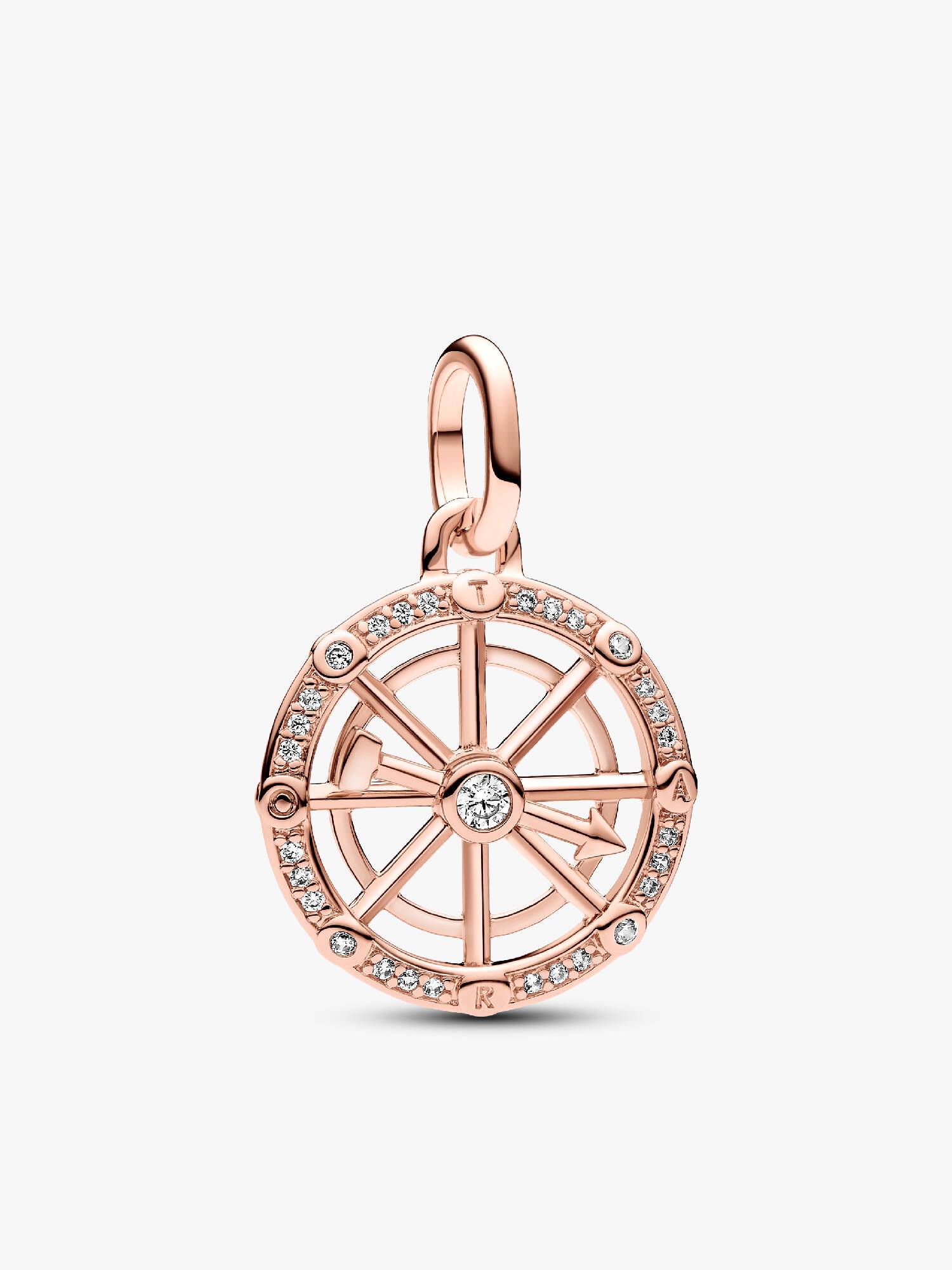 Pandora ME Wheel of Fortune Medallion Charm