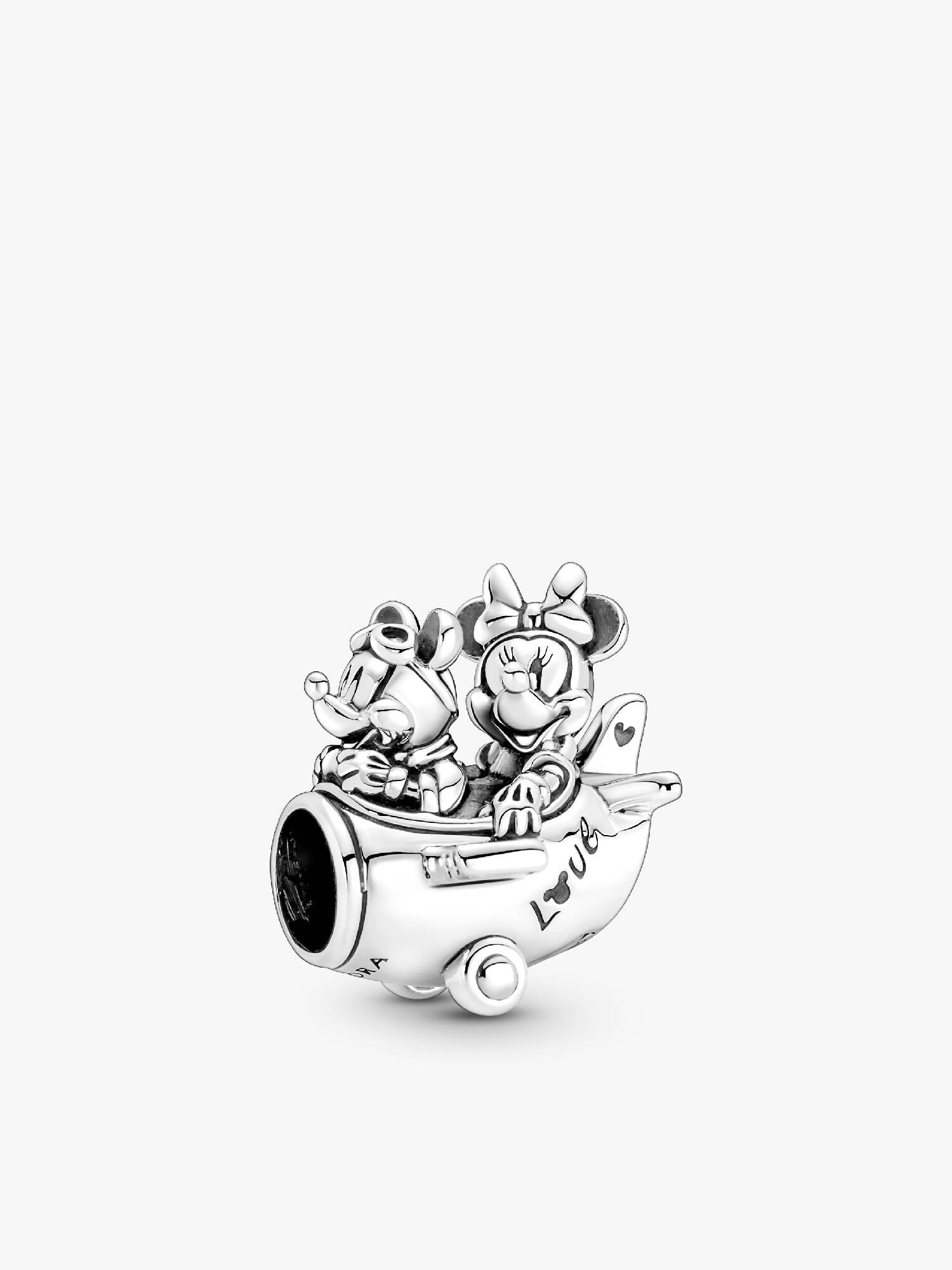 Disney Mickey Mouse & Minnie Mouse Airplane Charm
