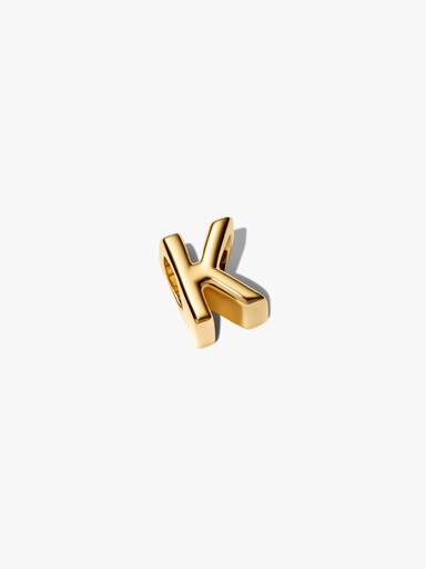 تعليقة على شكل الحرف "K"