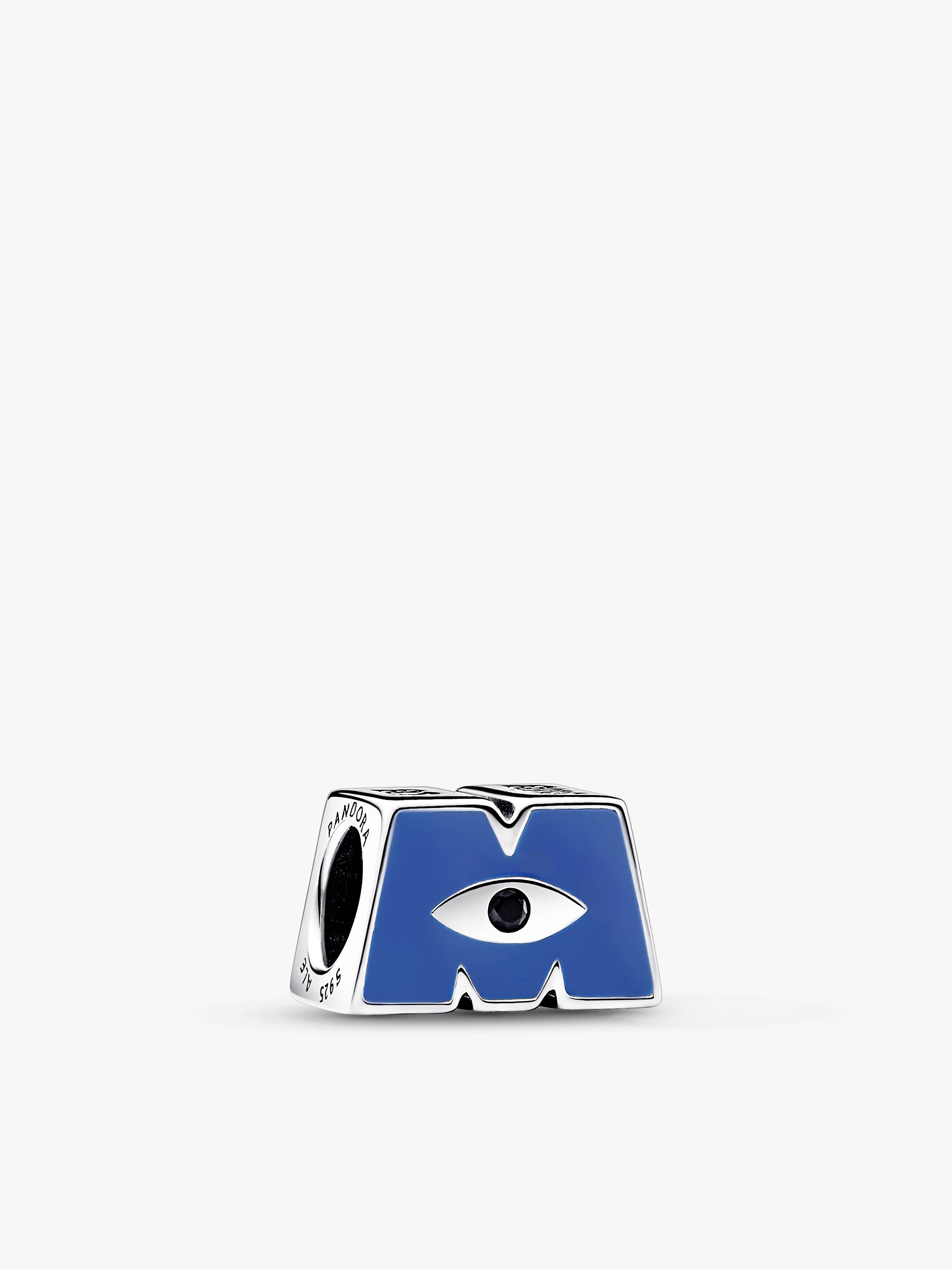 Disney Pixar Monsters, Inc. Logo M Charm