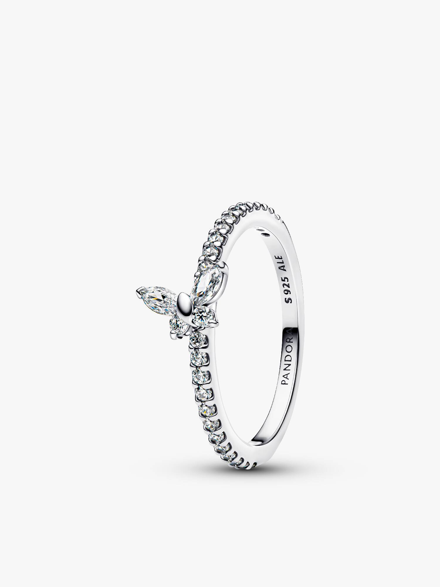 Sparkling Butterfly Ring