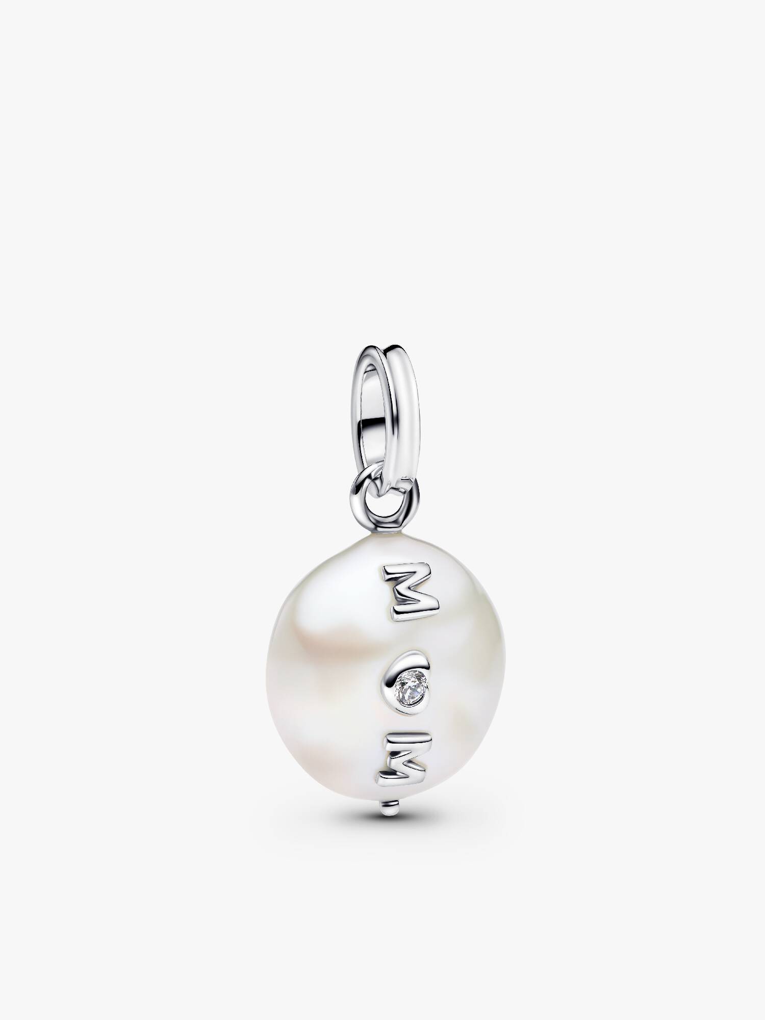 Treated Freshwater Cultured Baroque Pearl Mum Dangle Charm