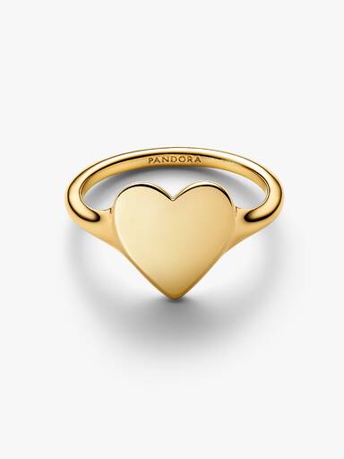 Engravable Heart Ring