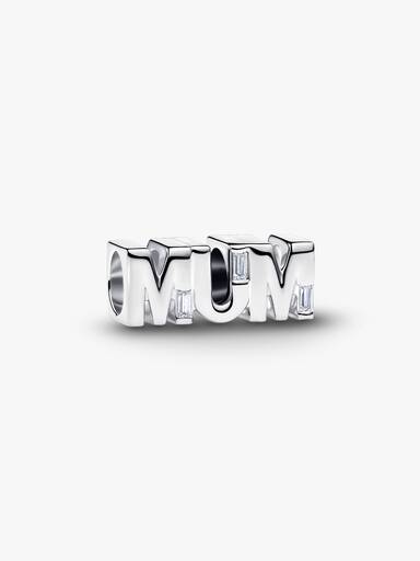 تعليقة سوار تكتب كلمة Mum، يمكن ارتداؤها على الوجهين