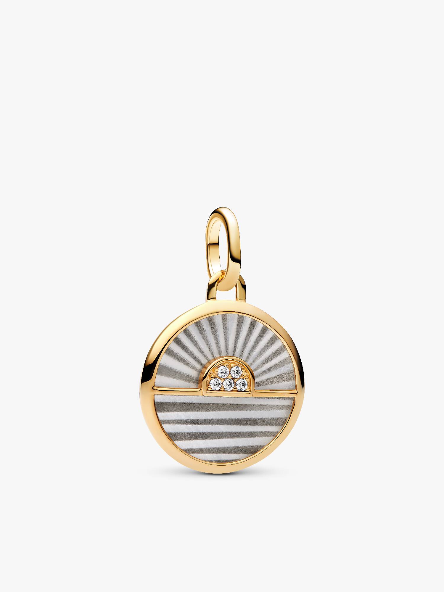 Sunrise Medallion Charm