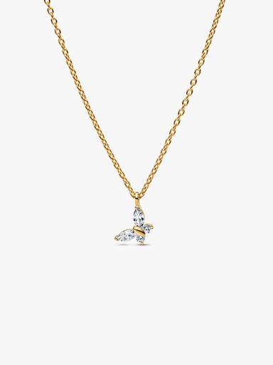 Butterfly Pendant Necklace