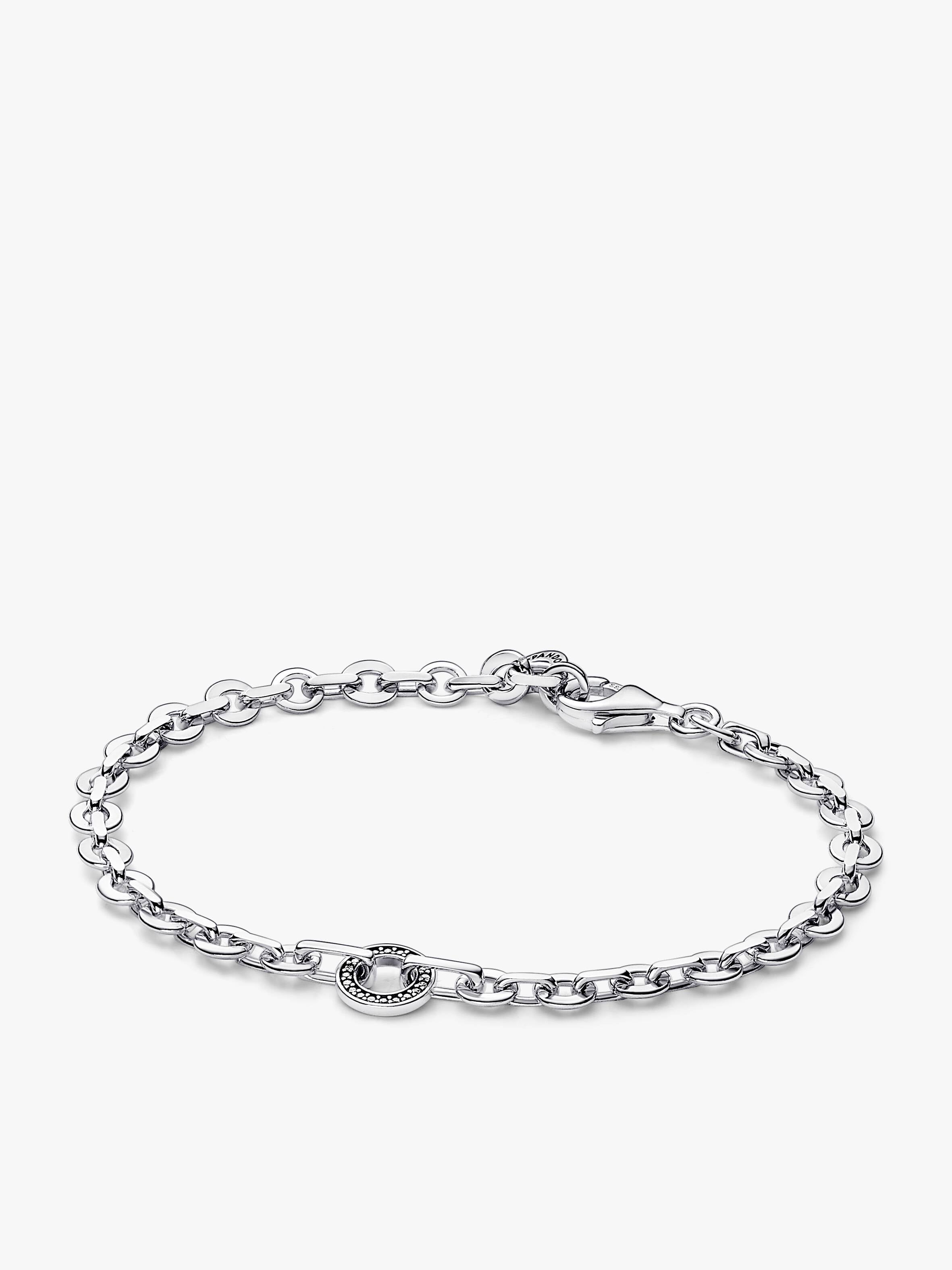 Pandora Signature Pavé Bold Chain Bracelet