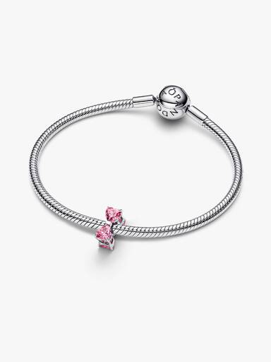 Pink Bow Charm