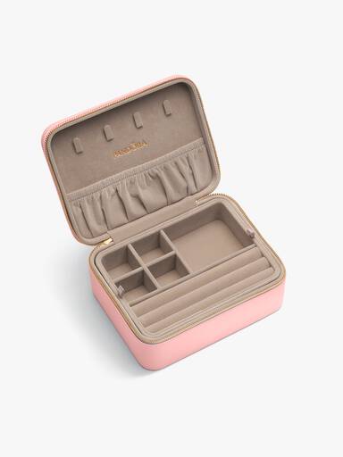 Light pink jewellery box