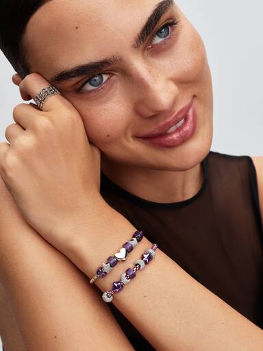 Purple Star Mini Charm