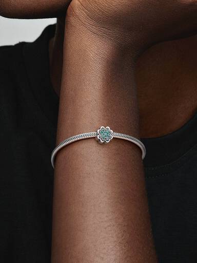 Splittable Four Leaf Clover Charm