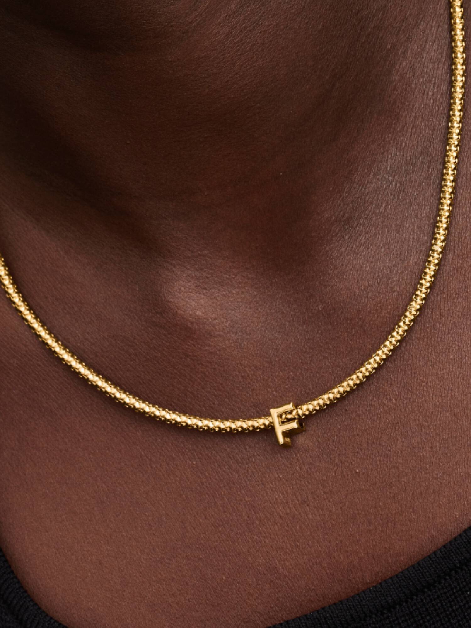 Letter F Alphabet Charm