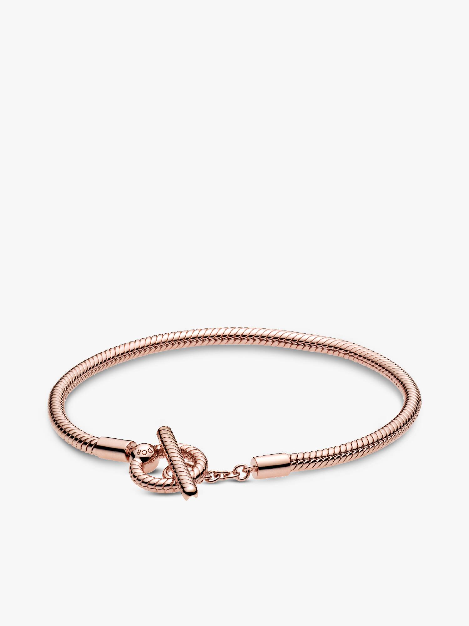 Pandora Moments T-Bar Snake Chain Bracelet