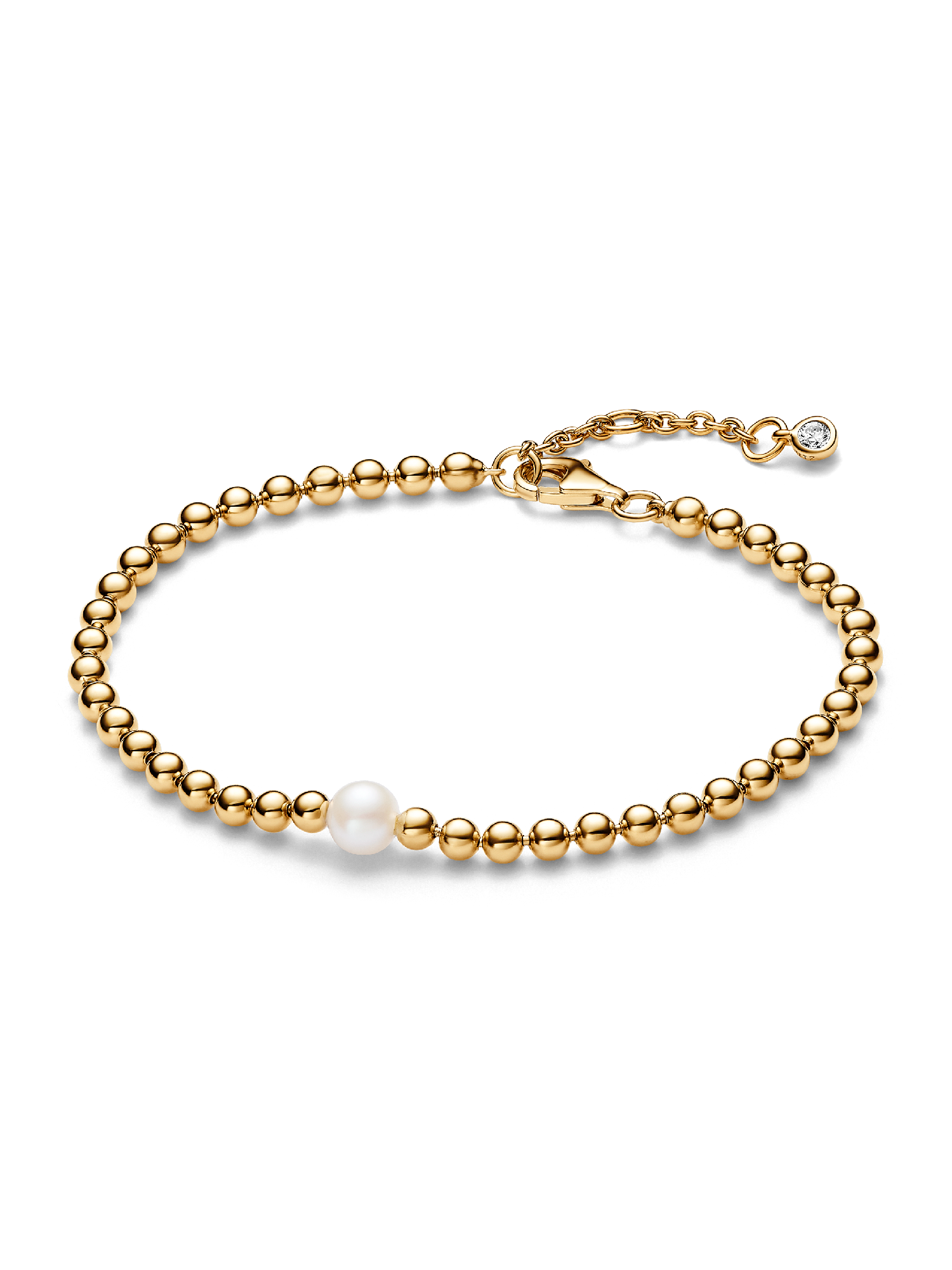 Treated Freshwater Cultured Pearl & Beads Bracelet