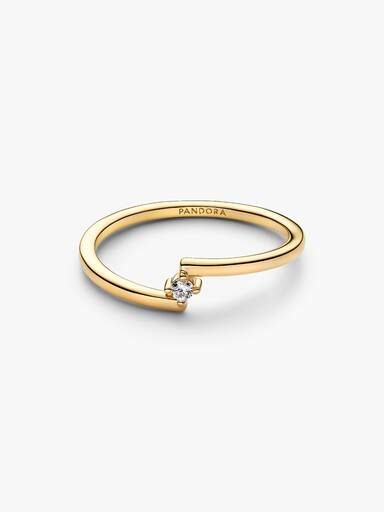 Split Solitaire Ring