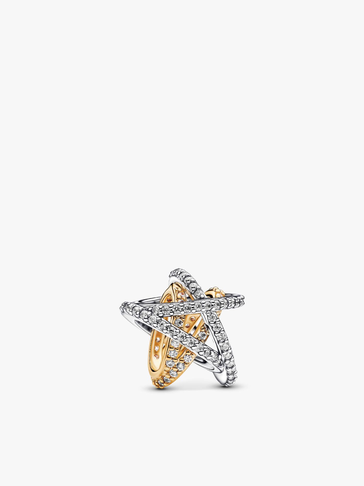 Sparkling Crossover Star Charm