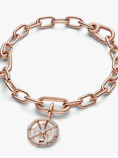 Pandora ME Wheel of Fortune Medallion Charm