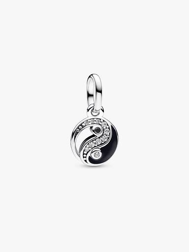 Sparkling Yin & Yang Mini Dangle Charm