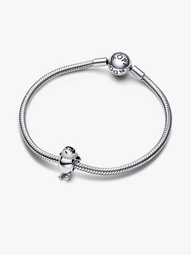 Skiing Penguin Charm
