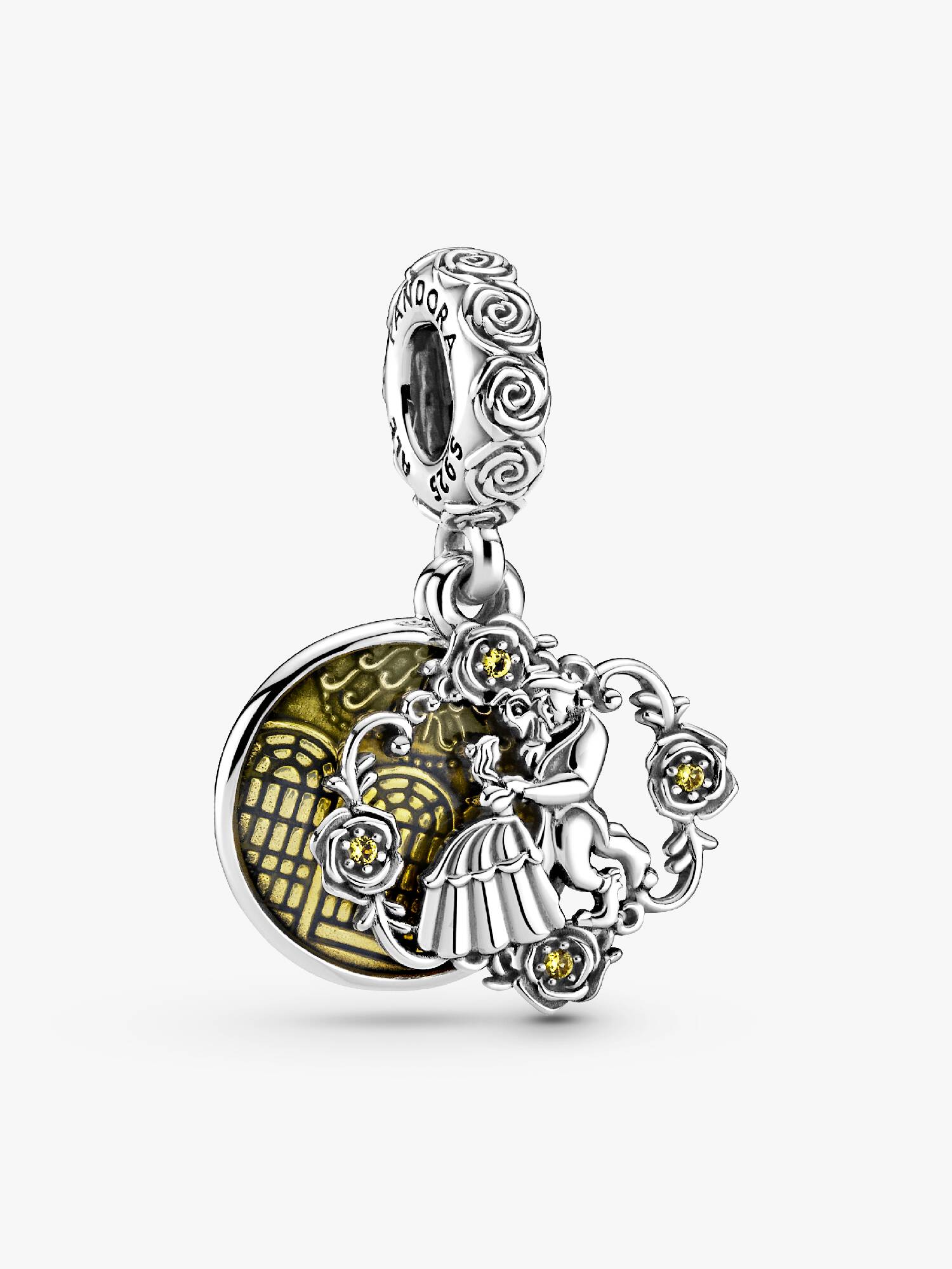 Disney Beauty and the Beast Dancing Dangle Charm