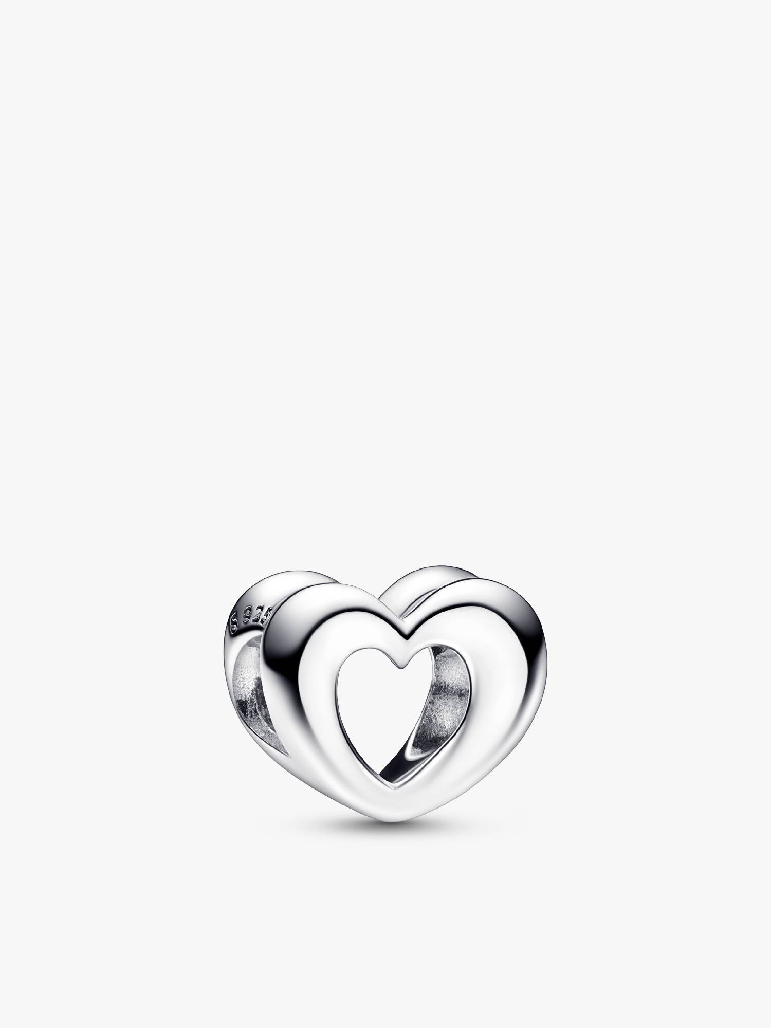 Radiant Open Heart Charm