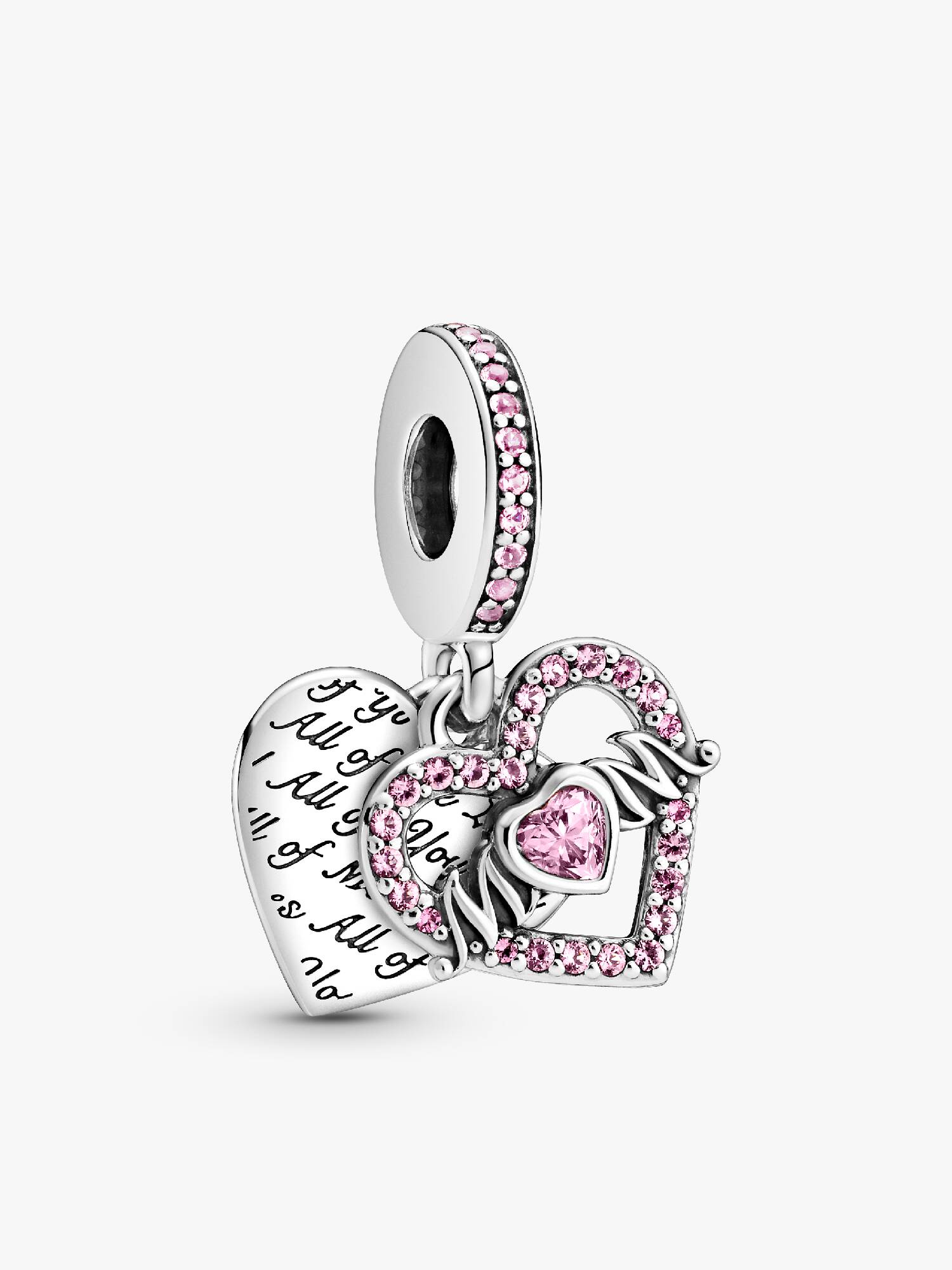 Heart & Mum Dangle Charm