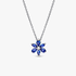 Sparkling Blue Herbarium Cluster Pendant Necklace Sparkling Blue Herbarium Cluster Pendant Necklace