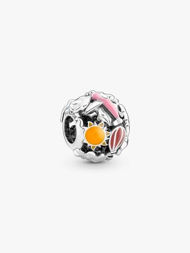 Fly Away Rainbow Sky & Travel Charm