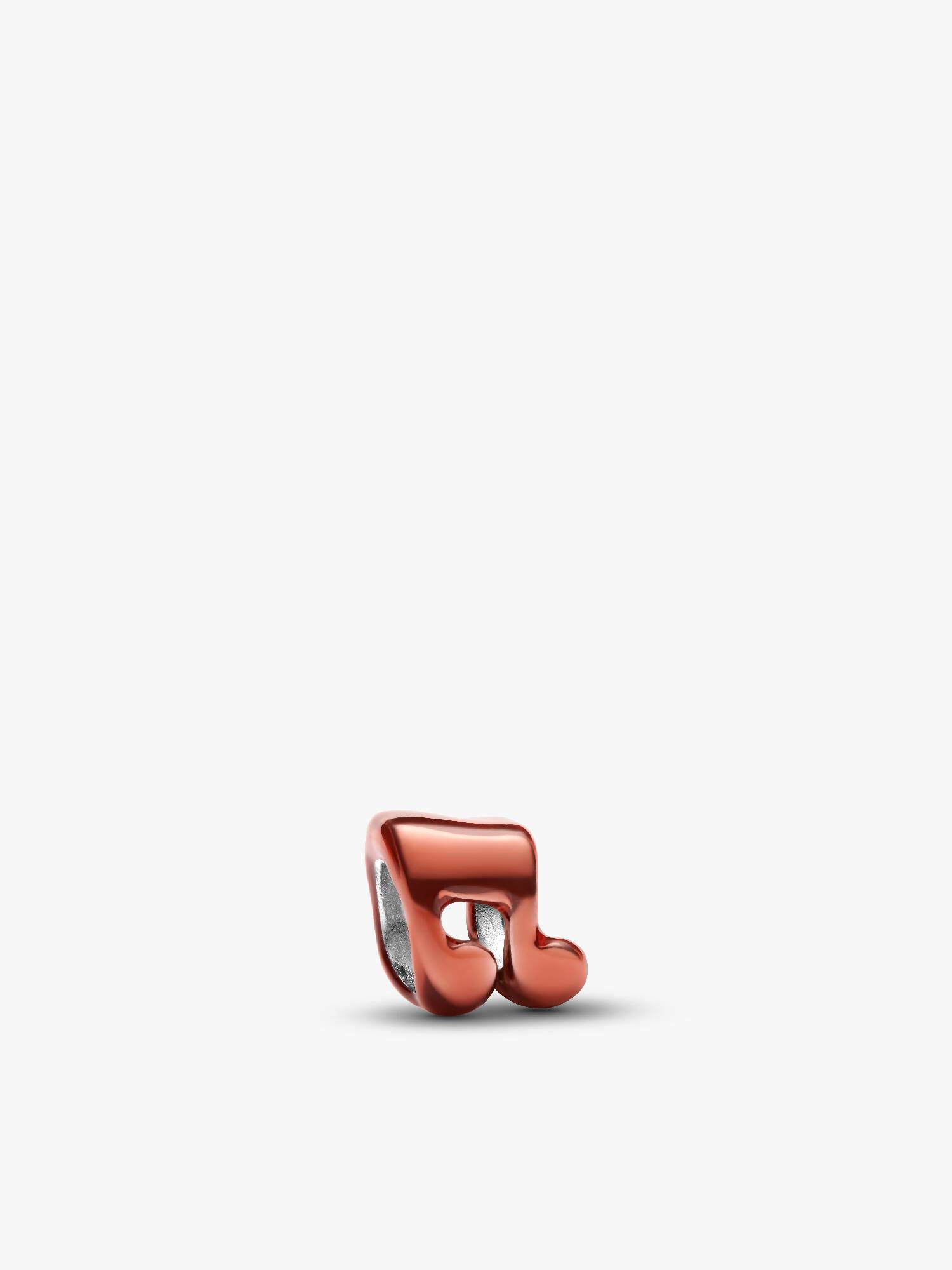 Orange Music Note Mini Charm