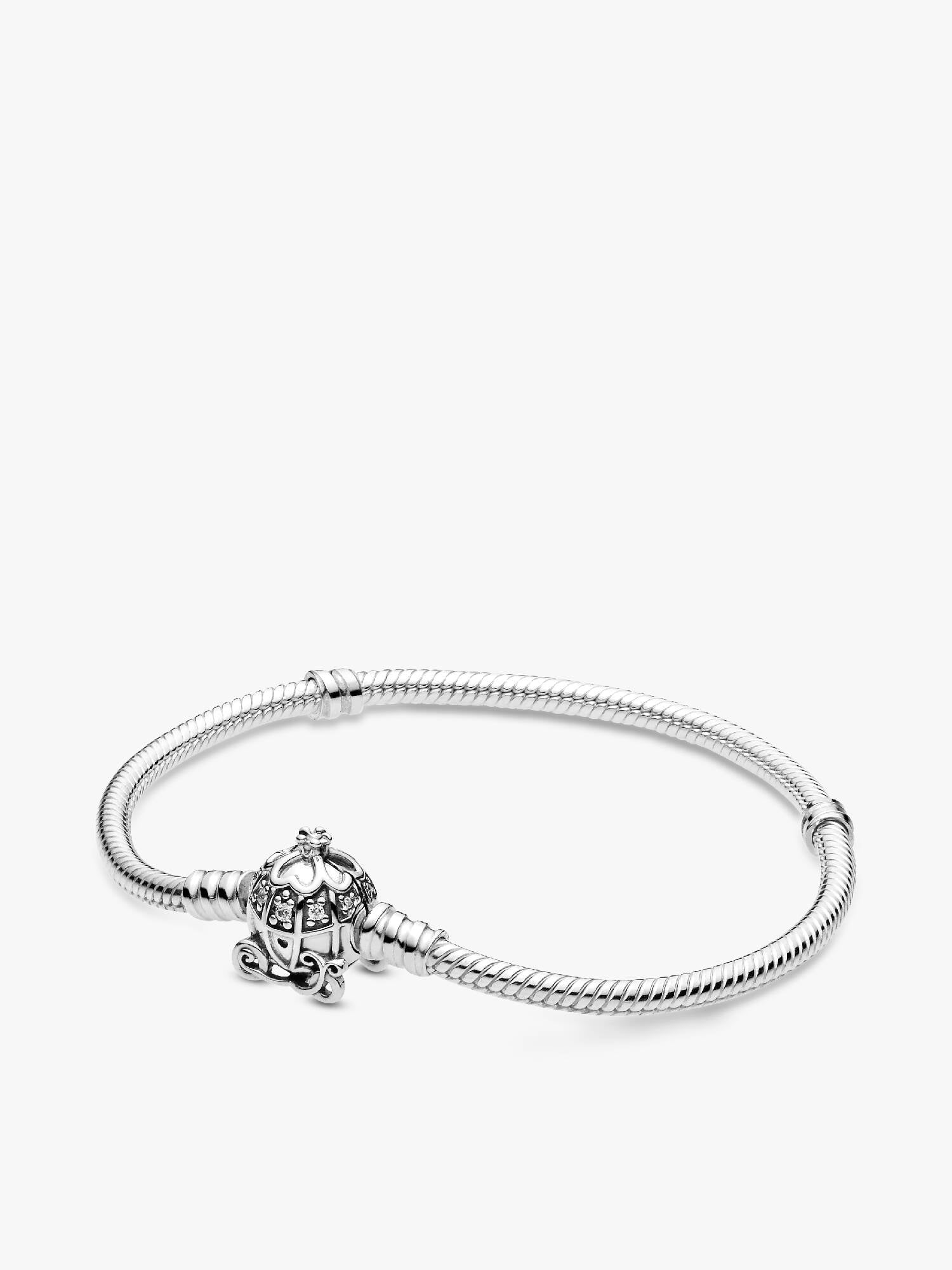 Disney Cinderella Pumpkin Coach Clasp Pandora Moments Bracelet