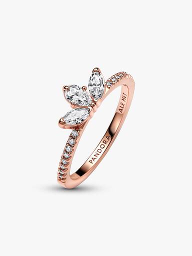 Sparkling Herbarium Cluster Ring