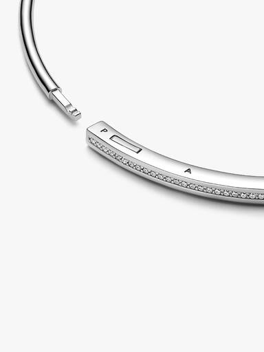 Pandora Signature I-D Pavé Bangle