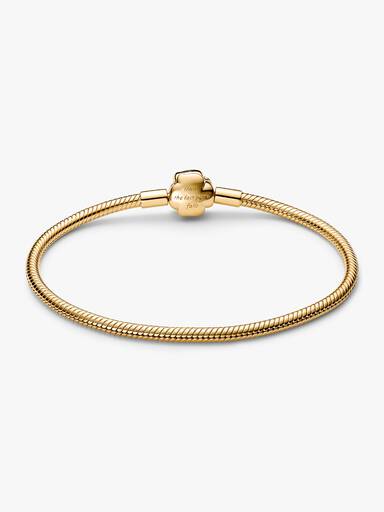 Disney Beauty and the Beast Enchanted Rose Snake Chain Bracelet