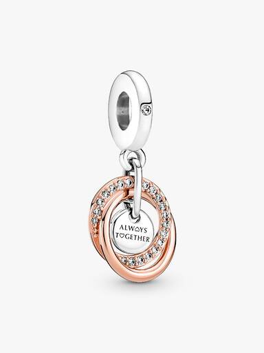 Family Always Encircled Dangle Charm