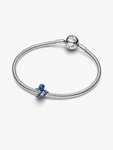 Blue Octopus Charm