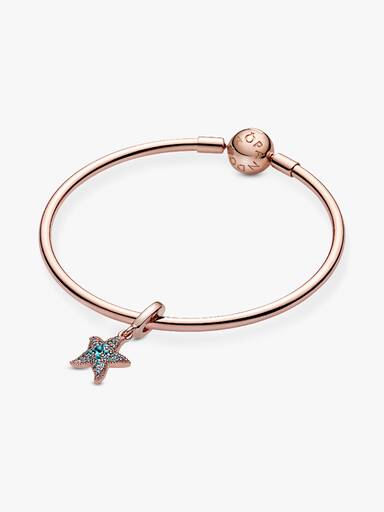 Sparkling Starfish Dangle Charm
