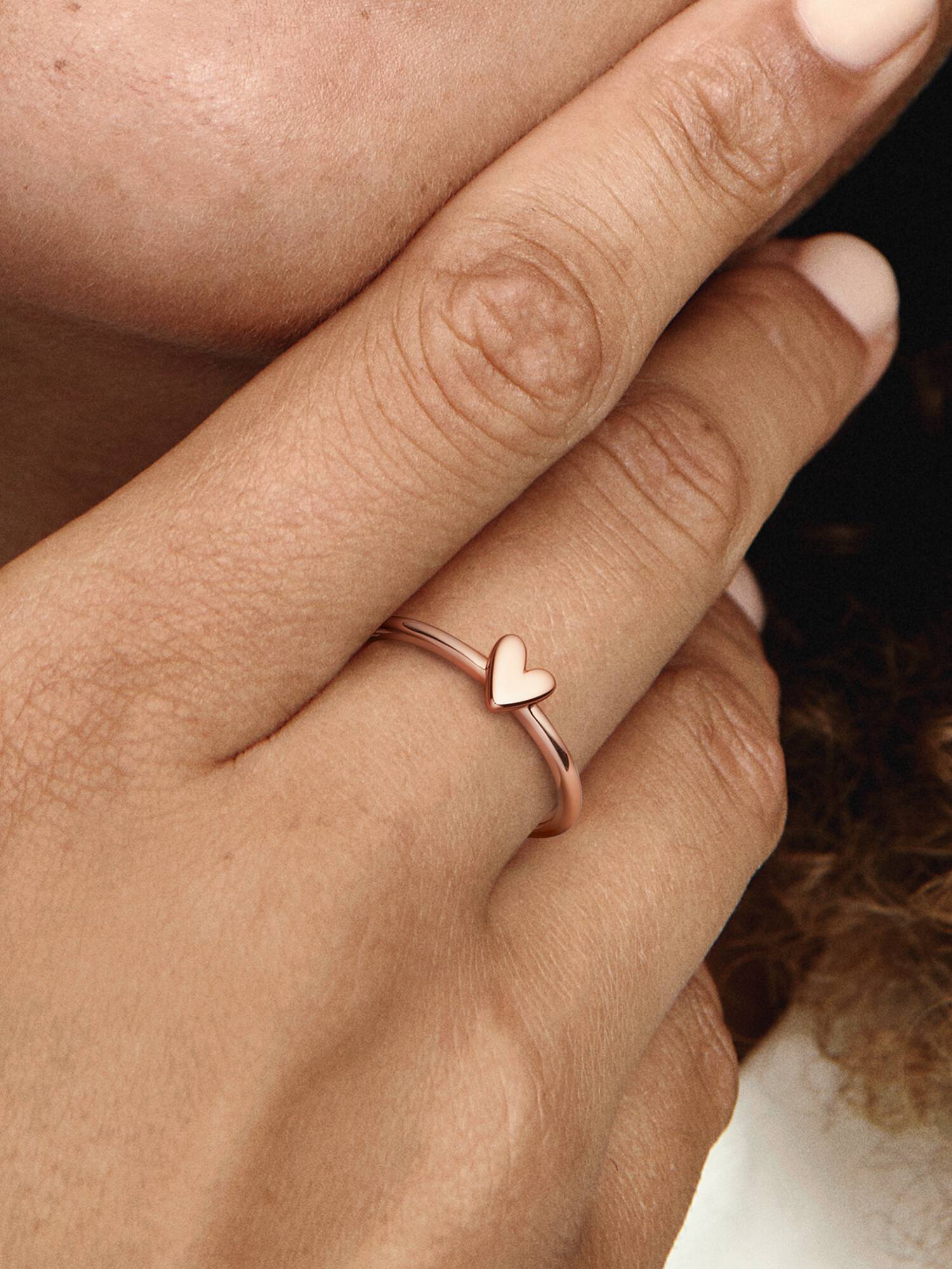 Freehand Heart Ring