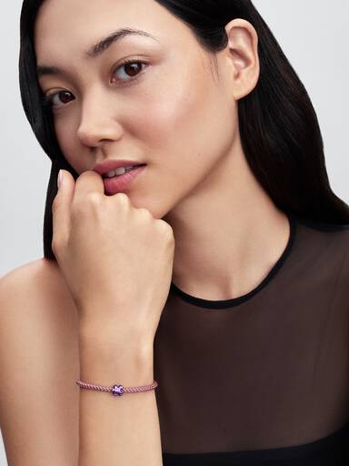 Purple Puzzle Piece Mini Charm