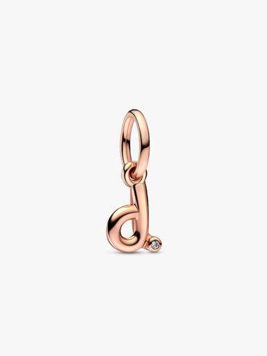 تعليقة متدلّية على شكل الحرف "d"