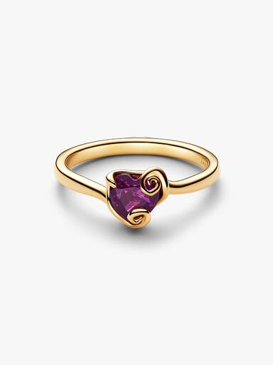 Disney The Nightmare Before Christmas Sally Purple Heart Ring