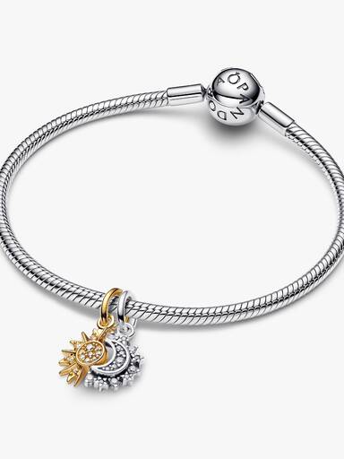 Splittable Sun & Moon Dangle Charm