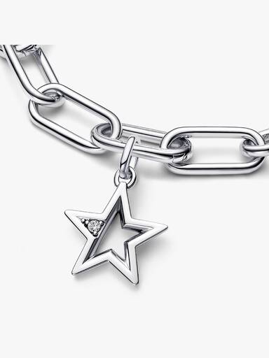 Pandora ME Sparkling Star Medallion Charm