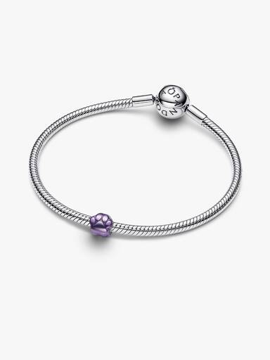 Purple Paw Mini Charm
