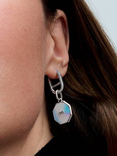 Pandora ME Pavé Link Earring