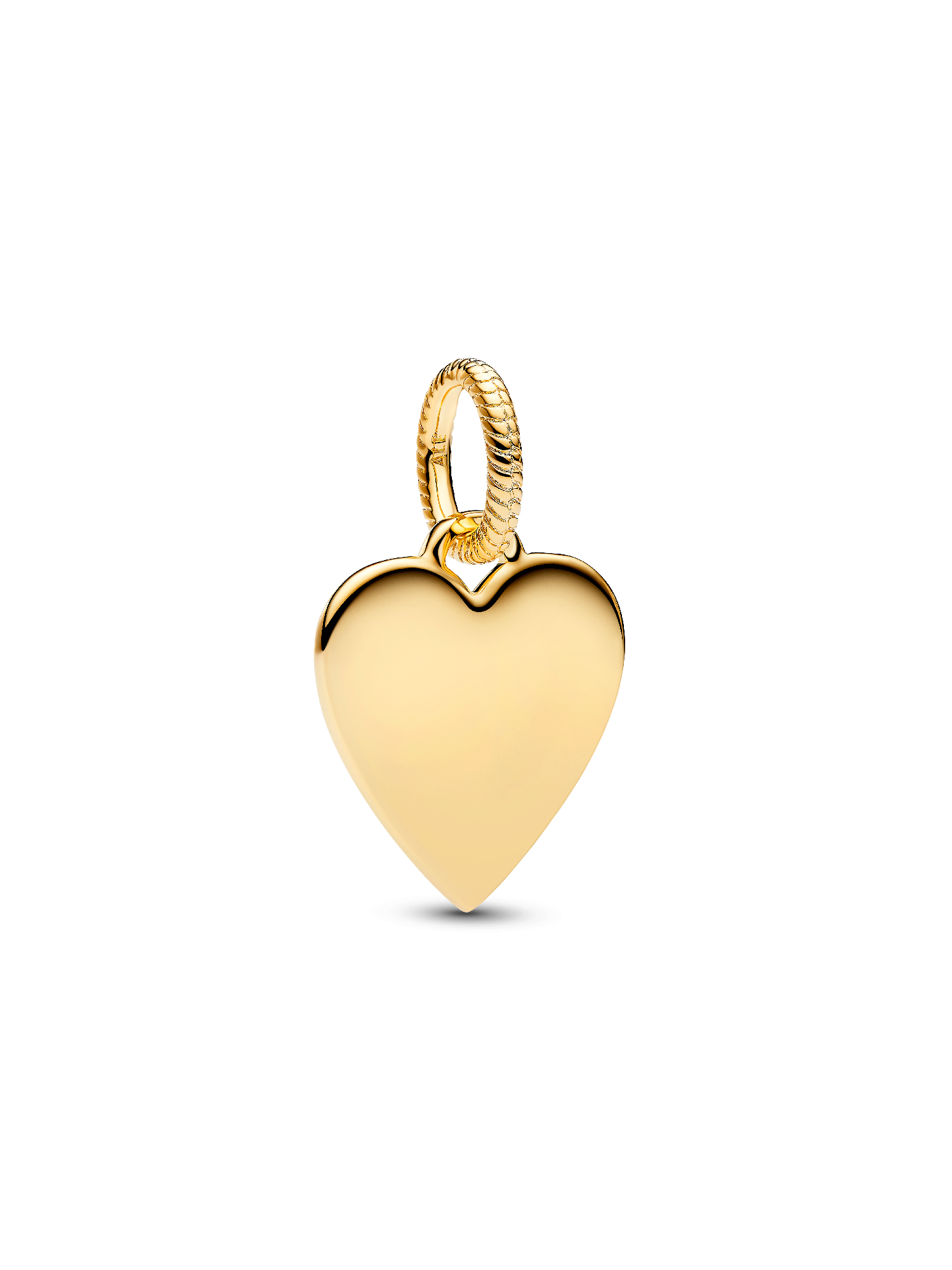 Engravable Heart Tag Pendant 
