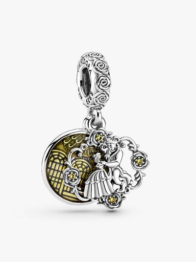 Disney Beauty and the Beast Dancing Dangle Charm