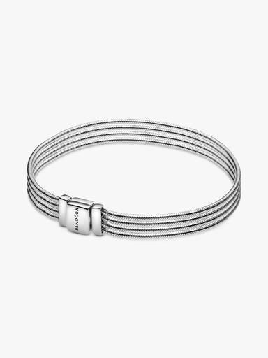 سوار بسلاسل ثعبان متعدّدة من Pandora Reflexions